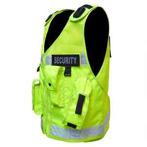 Gilet de travail haute visibilité réfléchissant pour hommes et femmes, couleur et taille personnalisables, poches multifonctionnelles, uniforme de sécurité complet - Product Image 4