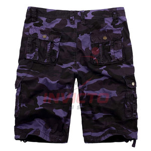Custom Style 2026 Men Cargo Shorts Lightweight Men Cargo Shorts Plain Dyed Men Cargo Shorts - Product Image 2