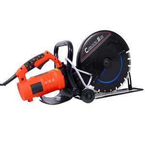 Sega Elettrica per Calcestruzzo a Umido/Secco da 14 Pollici con Rullo Guida e Attacco per Linea dell'Acqua - Product Image 5