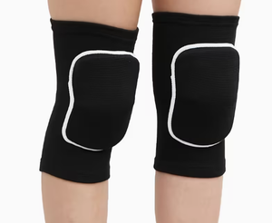 Knee <b>Pads</b> Nylon Stretch Fabric Comfortable Breathable Non-Stuffy Conventional Thickness <b>Foam</b> for Dance Volleyball Training - Product Image 2