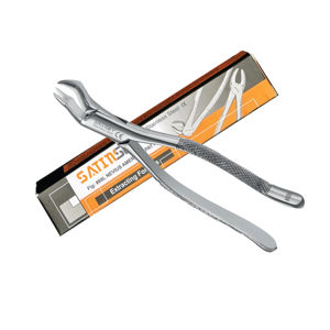 Forceps d'extraction dentaire de type américain Fig. Instruments dentaires allemands de qualité supérieure 10H, certifiés CE - Product Image 2