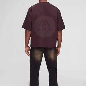 เสื้อยืดทรงบ็อกซี่ขนาดใหญ่พิเศษ ผ้าฝ้าย 100% แขนสั้น คอกลม สวมใส่สบาย เป็นมิตรกับสิ่งแวดล้อม ระบายอากาศได้ดี เหมาะสำหรับแฟชั่นฤดูร้อน ใส่ได้ทุกวัน - Product Image 2