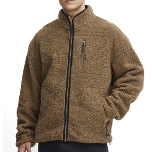 Veste en laine décontractée pour hommes, coupe ample, tissu doux et chaud, épaules tombantes, design personnalisé, fournisseur en gros, best-seller - Product Image 1