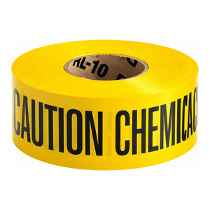 เทปปิดกั้นอันตราย Brady Caution โพลีเอทิลีน สีเหลือง/ดำ สำหรับพื้นที่อันตราย - Product Image 2