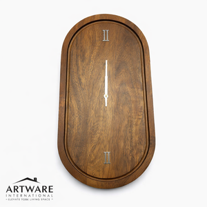 Reloj de Pared de Lujo con Marco Cuadrado de Madera, Números Romanos Negros, Movimiento Silencioso, Diseño Moderno y Decorativo para el Hogar - Product Image 6