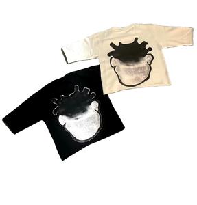 Fabricante personalizado peso pesado desgastado 100% algodón 250 Gsm Cropped Boxy Fit camiseta de gran tamaño Boxy Drop Shoulder camiseta - Product Image 3