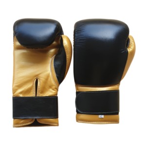 Gants de boxe en cuir PU imperméables pour adultes, best-seller, entraînement de Muay Thai, protection épaisse avec rembourrage, poignées antidérapantes - Product Image 3