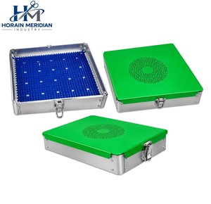 Caja de Esterilización Autoclavable de Acero Inoxidable, Contenedor para Instrumentos Quirúrgicos, Almacenamiento de Equipo Médico y Uso Hospitalario - Product Image 6