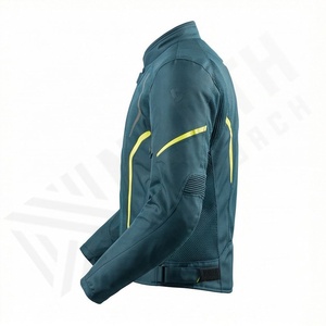 Veste de moto en cuir pour homme, vêtements de moto, veste de course imperméable, vêtements de sécurité pour moto, couleur personnalisée - Product Image 3