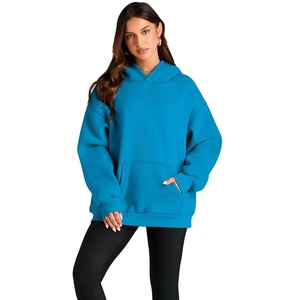 SIBRIN haute qualité personnalisé femmes pull à capuche multicolore Polyester coton tricoté polaire automne hiver sweat personnalisé - Product Image 1