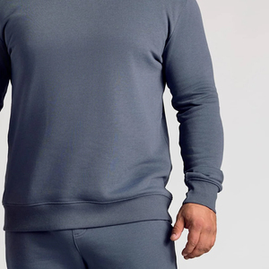 Sweat-shirts pour hommes en coton mélangé de haute qualité, design élégant, couleur unie, sweat-shirts basiques en coton mélangé pour hommes - Product Image 5