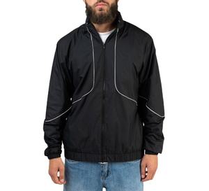 Chaqueta cortavientos de diseñador de ropa de calle con contraste de colores personalizados, ropa deportiva informal para exteriores, chaqueta transpirable a prueba de viento para correr - Product Image 4