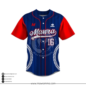 Camiseta de béisbol personalizada con impresión OEM, uniforme deportivo para equipo, camiseta de béisbol sublimada, transpirable y que absorbe la humedad, para unisex. - Product Image 5