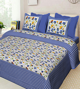 Mandala <b>King</b> <b>Bedspread</b> Cotton Beautiful Multi-Color Printed Cover Floral Print Handmade Soft Home Decor By Indian Consigners - Product Image 1
