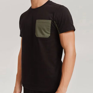 T-shirt pour homme de haute qualité, faible MOQ, coupe décontractée et confortable, idéal pour un style décontracté au quotidien - Product Image 5