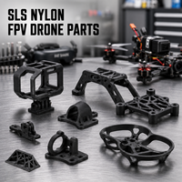 Servicio de Impresión 3D Personalizado en Nailon SLS con Alta Resistencia, Prototipo Ligero para Accesorios de Drones FPV