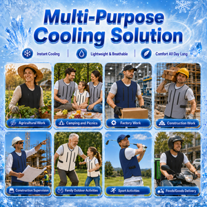 Chaleco Refrigerante Removible con Gel y Diferentes Diseños, Material de Cambio de Fase, Bajo Precio para Hombres y Mujeres, Clima Cálido, Hecho en Vietnam - Product Image 5