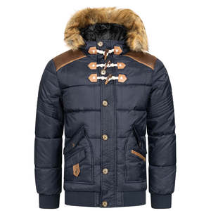Chaqueta Parka Larga de Invierno para Hombre, con Capucha, Transpirable, de Secado Rápido, Acolchada de Algodón, Talla Europea, Oferta 2026 - Product Image 6