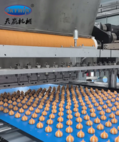 Machine de fabrication de biscuits automatique fiable et rapide pour la production de biscuits, machine à biscuits tricolores, équipement de boulangerie