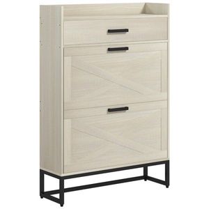 Shoe Storage Cabinet Comfy Living Wooden Over-the-door Shoe Rack Premium Quality Easy Installation 100% Satisfaction Guaranteed - Product Image 2