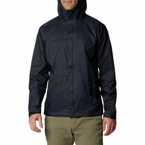 Men's <b>Packable</b> Waterproof Hooded Rain <b>Jacket</b> for Hiking Custom Men's Rain <b>Jacket</b> with Breathable Waterproof Fabric - Product Image 2