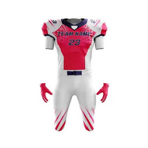 Uniforme de Fútbol Americano Personalizado al por Mayor, Uniforme Deportivo de Entrenamiento con Número de Equipo, Uniforme de Fútbol Americano de Calidad Única - Product Image 2