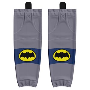 Low MOQ Custom Team Logo Sublimated Training Wear Stretch Elastic Cuff Ice Hockey <b>Socks</b> 100% <b>Polyester</b> Fiber Moisture Plus Size - Product Image 1