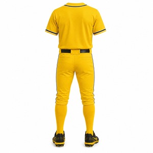 Uniforme de Béisbol Unisex 100% Poliéster Hecho en Pakistán, Servicio OEM, Uniforme de Béisbol Transpirable Estampado, Precio al por Mayor, Moda - Product Image 2