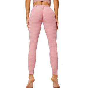 Leggings de sport pour femmes, tendance et stylés, extensibles, tricotés, taille haute, de haute qualité, best-sellers, collants de sport personnalisés. - Product Image 2