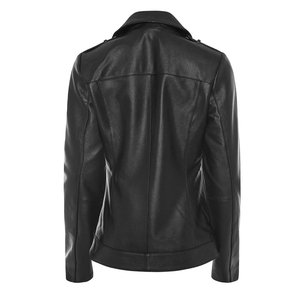 High Quality Custom Made Women Leather Jacket Breathable with Logo Design Women Leather Jacket For Sale - Product Image 3