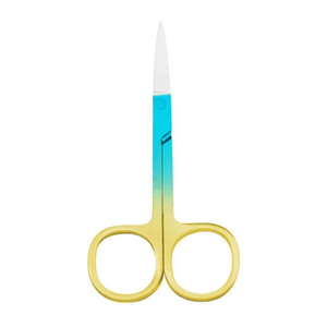Ciseaux à sourcils, mini-ciseaux de précision en acier, outils de beauté pour la coupe, logo et taille personnalisés - Product Image 2