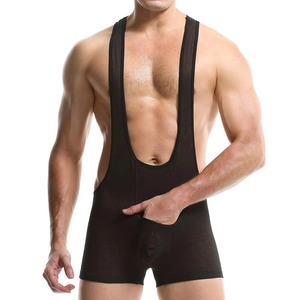 Combinaison de lutte numérique personnalisable pour hommes adultes, sport professionnelle, musculation - Haute qualité, 100% polyester, sur mesure - Product Image 2