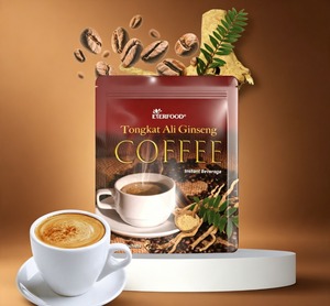 Café Instantáneo Amargo con Tongkat Ali, Sabor Clásico Malayo, en Sobres Prácticos, Directo de Fábrica - Product Image 1