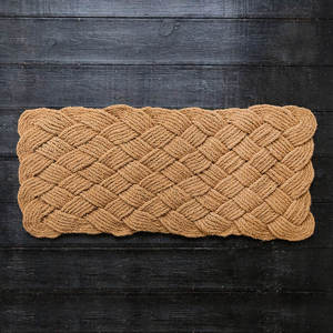 Eco2go Vietnam Handmade Coconut Fiber <b>Doormat</b> | Eco-Friendly Durable Washable Non-Slip Entrance Rug - Product Image 4
