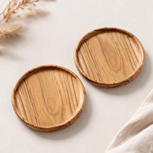 Colección de posavasos de madera elegantes para uso doméstico con materiales ecológicos y construcción robusta - Product Image 4