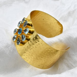 latest trending indian fashionable <b>bangle</b> handmade goldplated brass Traditional adjustable <b>bangle</b> <b>bracelet</b> for girls and women - Product Image 6