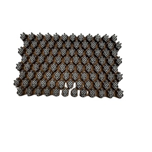 Blocs en bois sculptés à la main de style artisanal moderne, thème religieux, décoration pour la maison, le bureau, les enfants, cadeau de pendaison de crémaillère, anniversaire, Diwali - Product Image 3