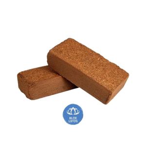 Bloque de Fibra de Coco Premium de 5 kg para Jardinería, 100% Orgánico, Puro, Limpio, Seguro, Ecológico, Sustrato Lavado - Product Image 1