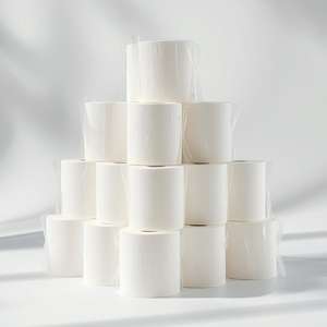 Papel Higiénico Ecológico, 10 Rollos, Pulpa de Madera Virgen, Suave, Duradero, Absorbente, Paquete de Papel Higiénico para Baño, Marca Privada OEM - Product Image 6