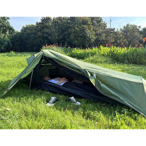 Nueva Carpa de Camping Ultraligera de Doble Capa para 1-2 Personas con Postes de Aluminio, Resistente a la Lluvia, Portátil para Senderismo y Excursionismo - Product Image 4