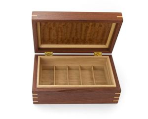 Boîte à bijoux, fournisseur de boîtes en bois, boîtes à bijoux en gros, boîte à bijoux personnalisée, boîte de rangement en bois pour cosmétiques - Product Image 1