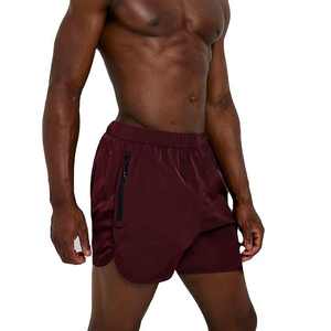 Shorts de Baño para Hombre, de Color Sólido, Secado Rápido, Cintura Elástica, Corte Medio, Casuales - Product Image 6