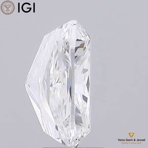 Diamant de laboratoire CVD, couleur E, clarté VVS2, forme coussin, 5,00 carats, certifié IGI, pour un cadeau de mariage élégant - Product Image 3