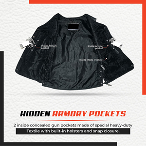 Custom Factory <b>Women</b> Real Leather Motorcycle Vest Side Corset Lacing Snap Button Biker <b>Waistcoat</b> Wholesale - Product Image 3