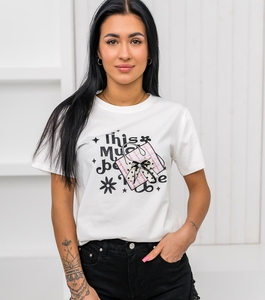 T-shirt décontracté personnalisable de haute qualité pour femme, col rond, imprimé, coupe ajustée, manches courtes, grande taille, respirant, séchage rapide, écologique - Product Image 1