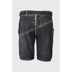 Pantalones Cortos Bávaros Unisex de Cuero, Traje Tradicional Alemán, Diseño de Moda de Última Tendencia, Directo de Fábrica - Product Image 4