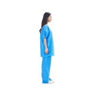 Bata de paciente personalizada para hospital, bata de examen médico, desechable y reutilizable, ropa para pacientes sanitarios, bata de enfermería para clínica - Product Image 2