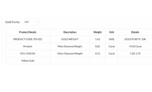 Pendentif solitaire en diamant de laboratoire taille marquise, éclat majestueux, certifié GIA, plaqué or 10 carats, bijou ethnique, cadeau pour femme - Product Image 6