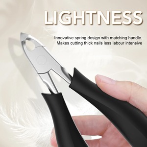กรรไกรตัดเล็บเท้าสแตนเลสหนา ใบมีดโค้งคมพิเศษ สำหรับตัดเล็บขบ ทนทาน ใช้งานได้ยาวนาน ระดับมืออาชีพ - Product Image 4