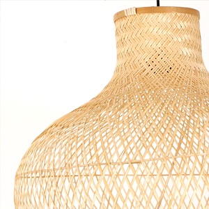 ตะกร้าหวายสานด้วยมือน้ำหนักเบาเป็นมิตรต่อสิ่งแวดล้อมของโรงงานเชื่อถือได้โคมไฟแขวนเพดานห้องครัวเกาะ - Product Image 2